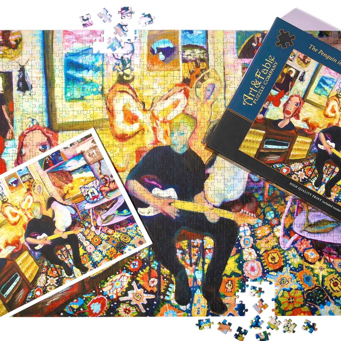 Penguin in the Room (Velvet-Touch) 1000pc