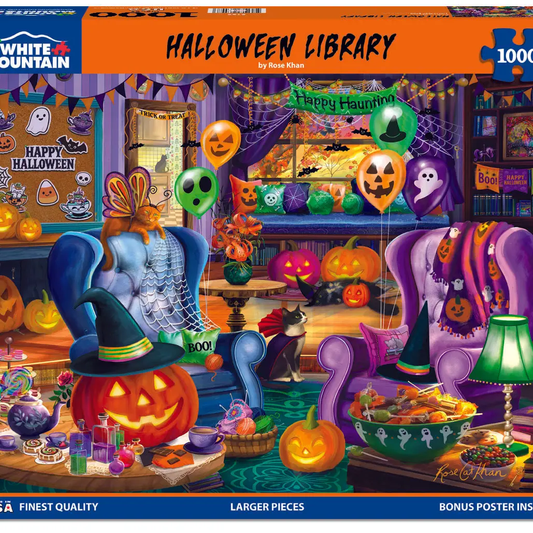 Halloween Library 1000pc