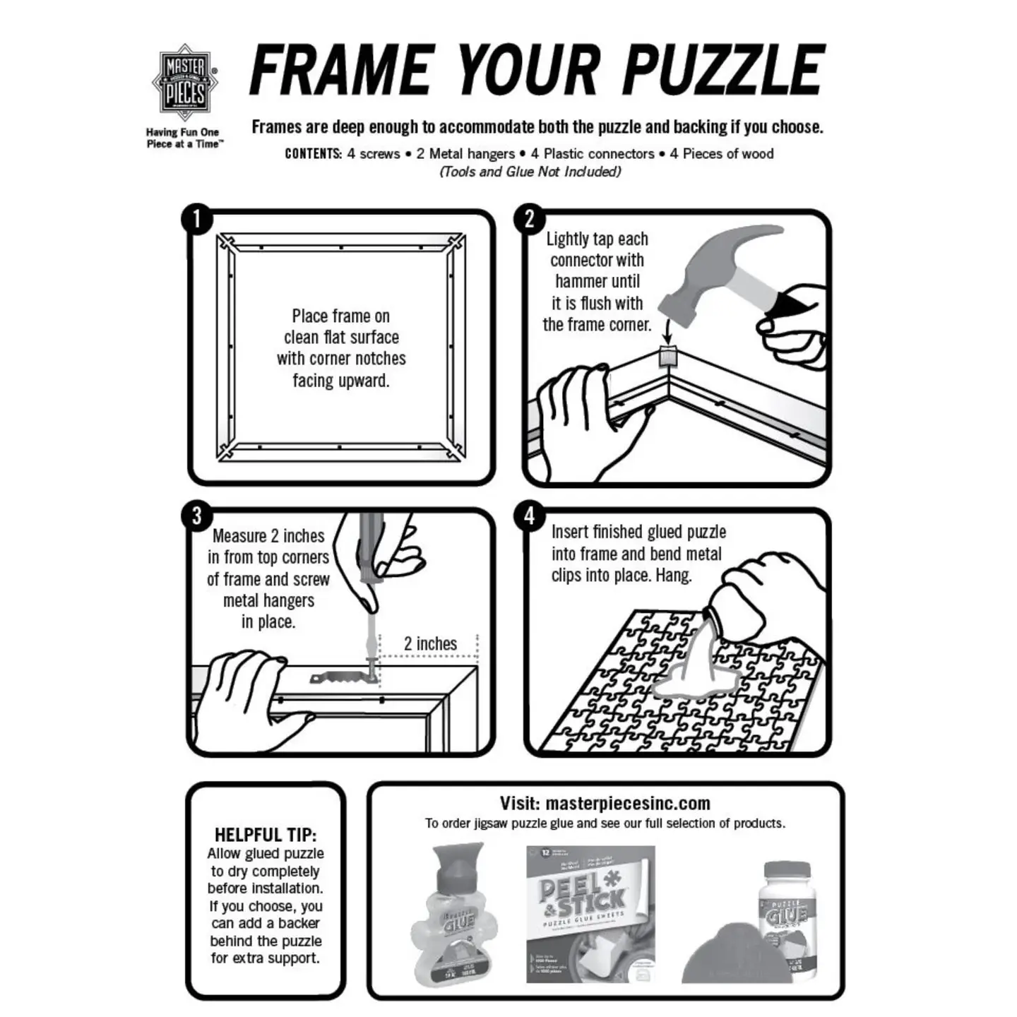 Wood Puzzle Frame for 1000pc by MasterPieces