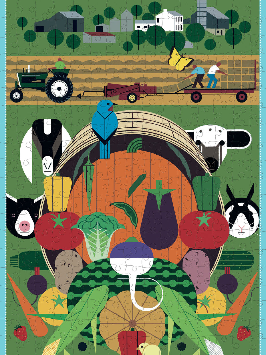 Charley Harper: Gorman Heritage Farm 300pc