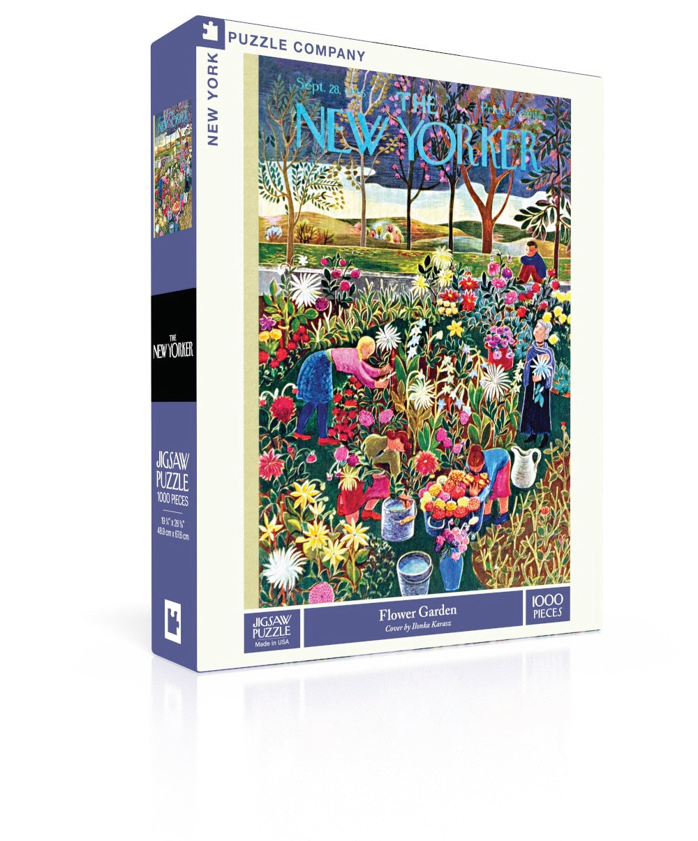 The New Yorker: Flower Garden 1000pc