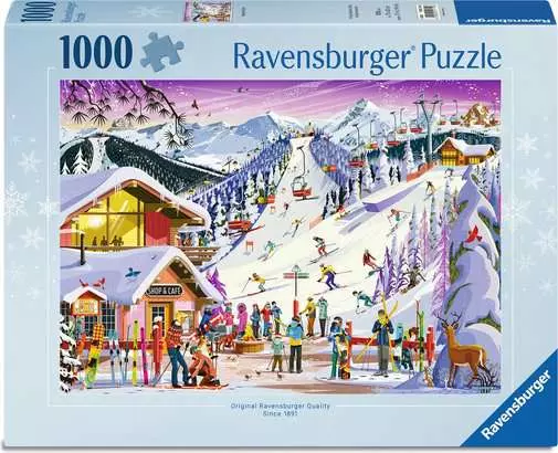 Christmas Slopeside Spirit 1000pc