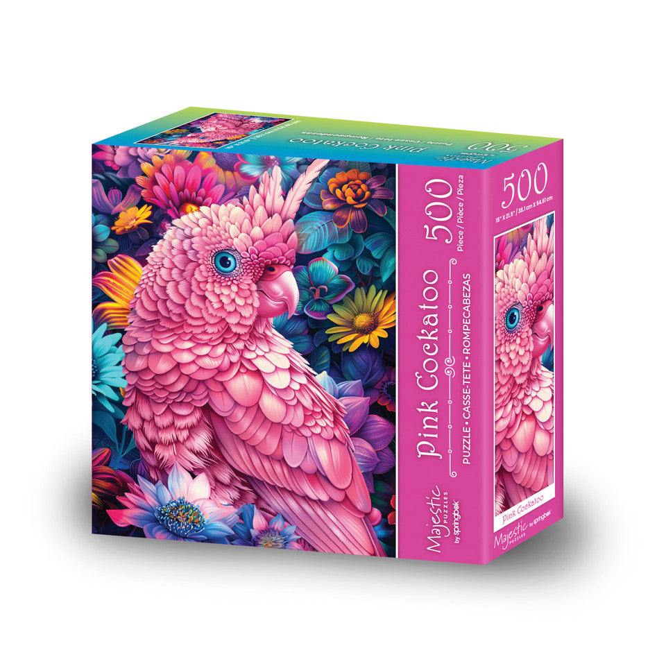 Pink Cockatoo by Majestic 500pc