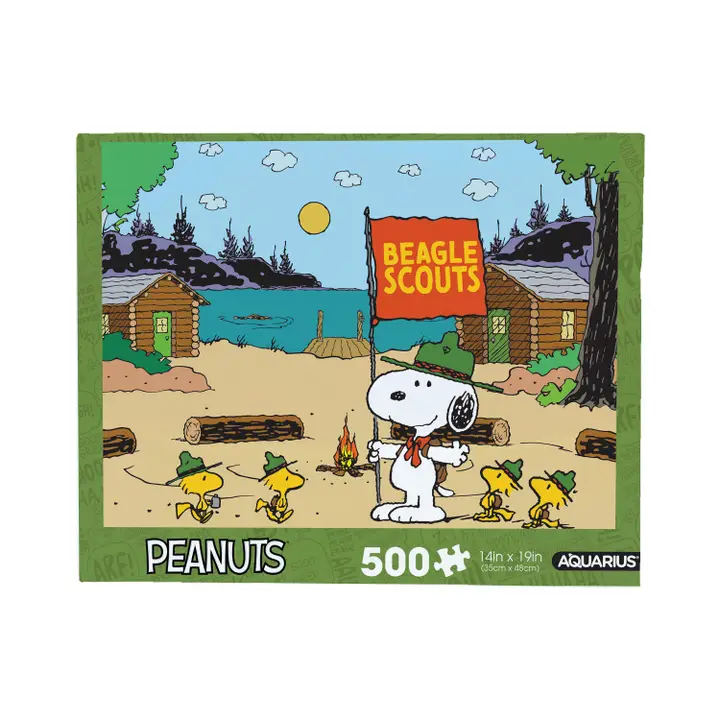 Peanuts Beagle Scouts 500pc