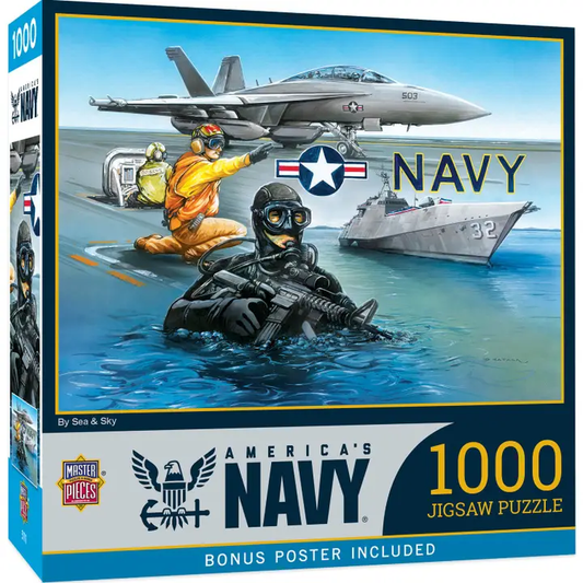America's Navy - By Sea & Sky 1000pc