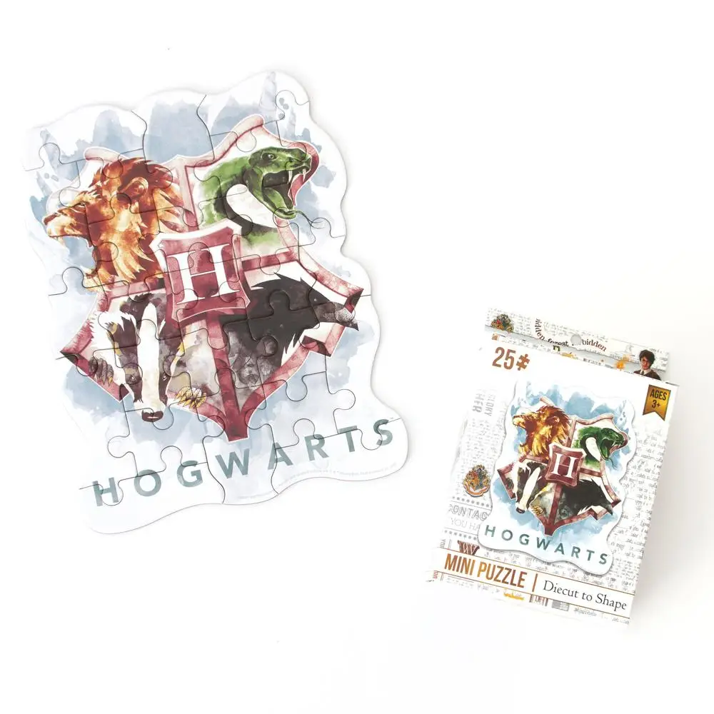 Harry Potter Hogwarts Crest Mini Puzzle 25pc