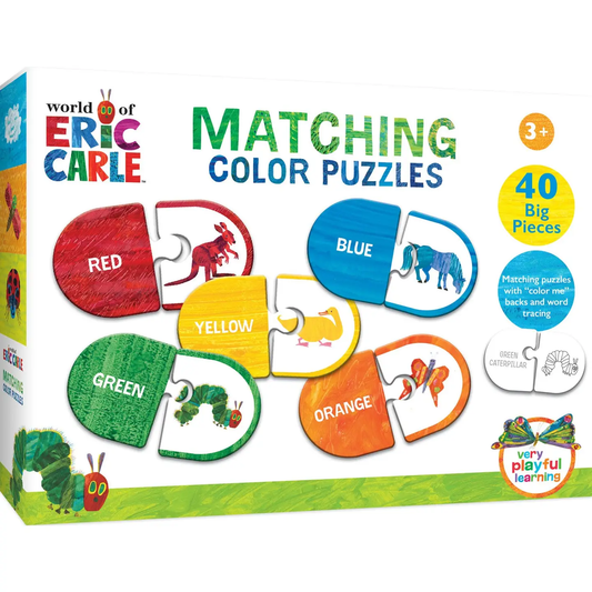 Eric Carle - Matching Color Puzzles 20x2pc