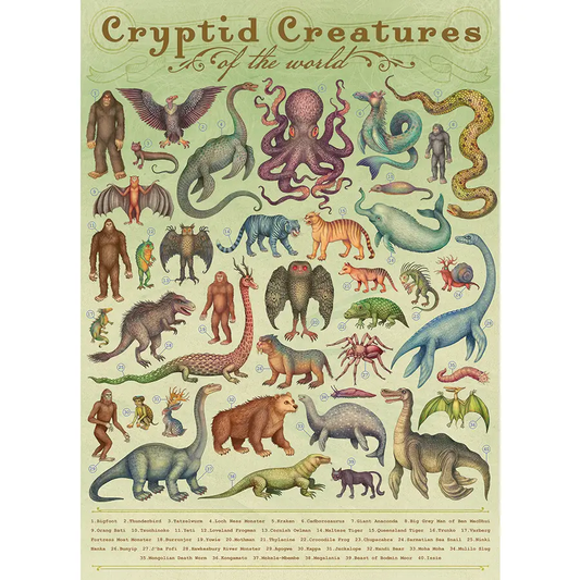 Cryptid Creatures 1000pc