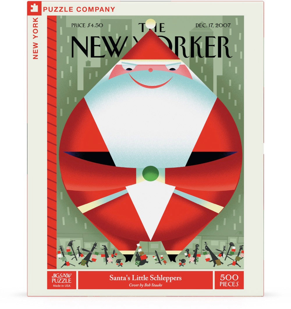 The New Yorker: Santa's Little Schleppers 500pc
