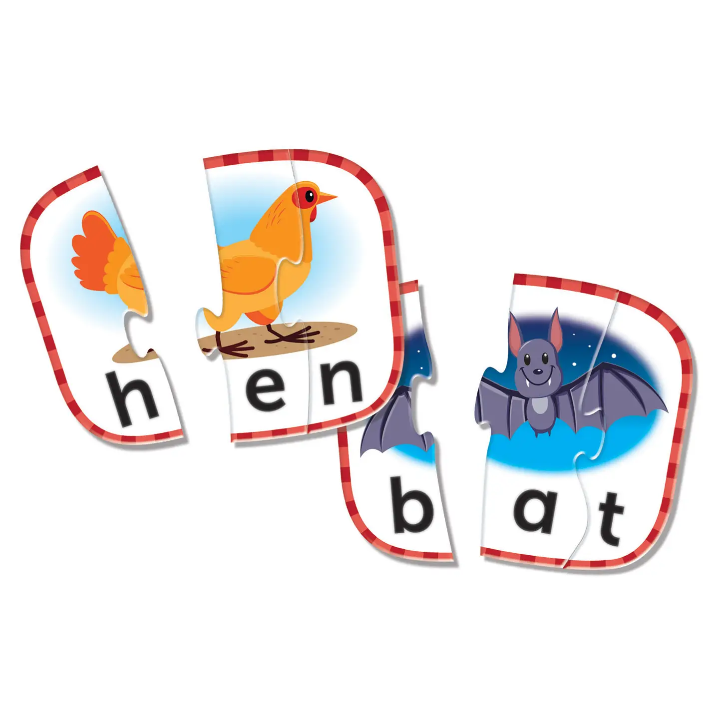 3-Letter Words Puzzle Cards