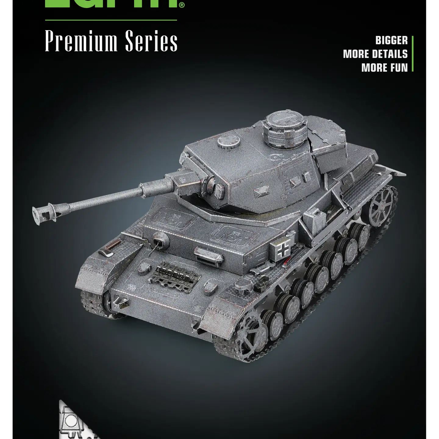 Metal Earth Panzer IV Tank - Premium Series