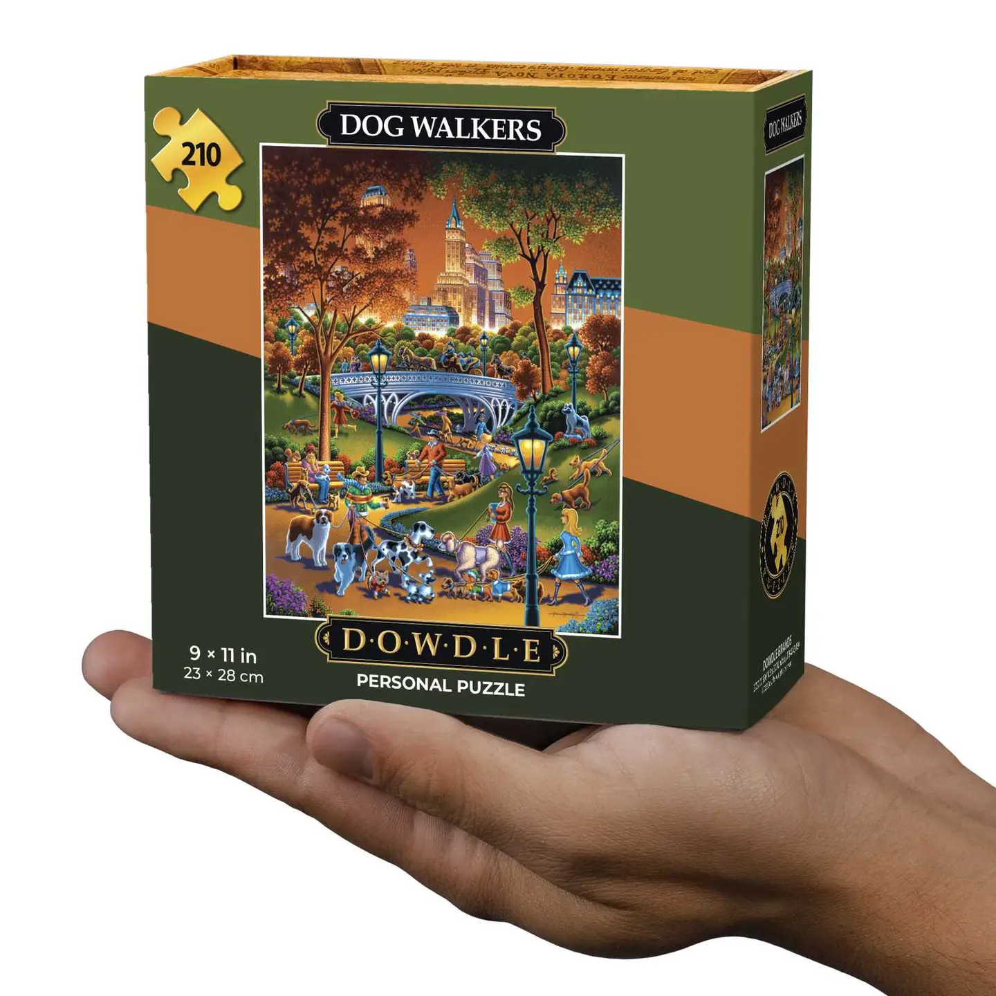 Dowdle: Dog Walkers Personal Puzzle 210pc