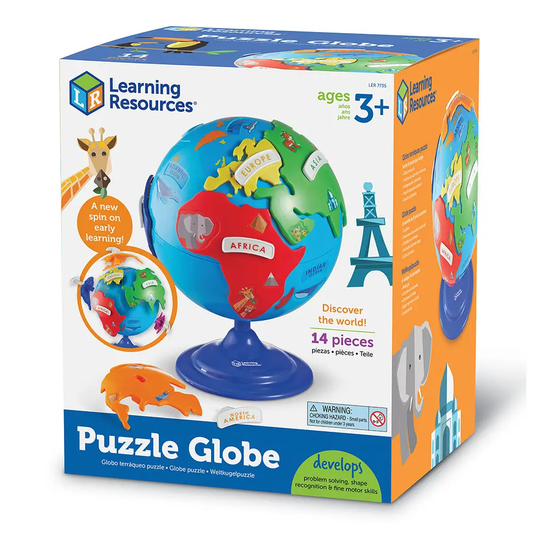 3D Puzzle Globe