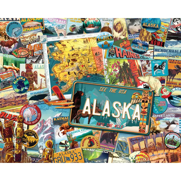 Alaska By Kate Ward Thacker 1000pc