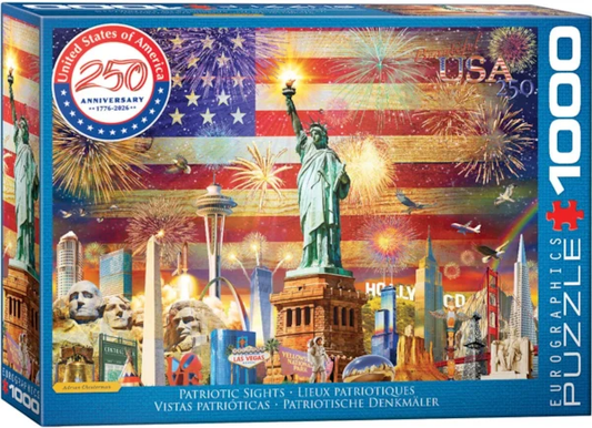 Patriotic Sights 1000pc