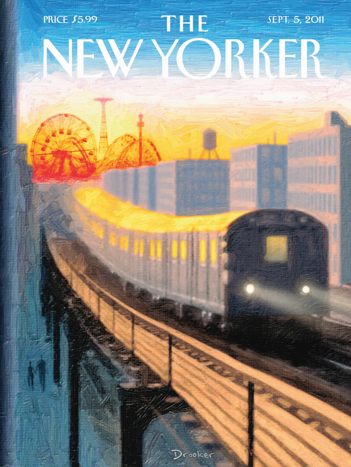 The New Yorker: Coney Island Express 300pc