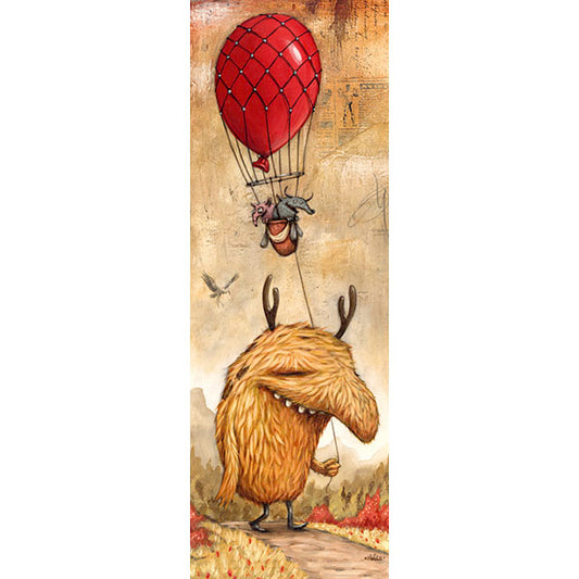 Zozoville, Red Balloon Panoramic 1000pc