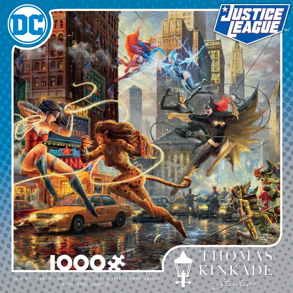 Thomas Kinkade DC Comics: Women of DC 1000pc