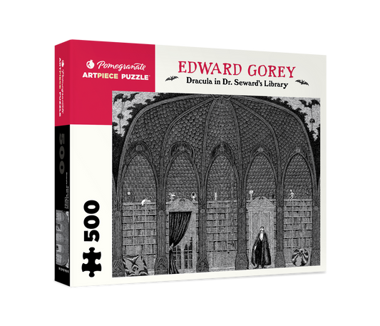 Edward Gorey: Dracula in Dr. Seward's Library 500pc