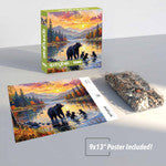 Sunset in Bear Country 1000pc