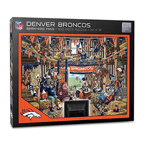 Denver Broncos Barnyard Fans 500pc