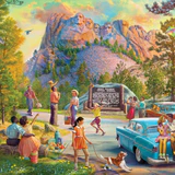 Family Road Trip: Mt Rushmore 1000pc