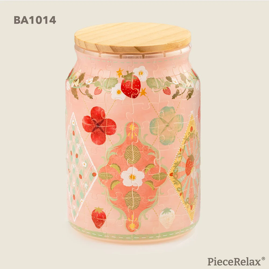 3D Puzzle Jar: Strawberry Days 128pc