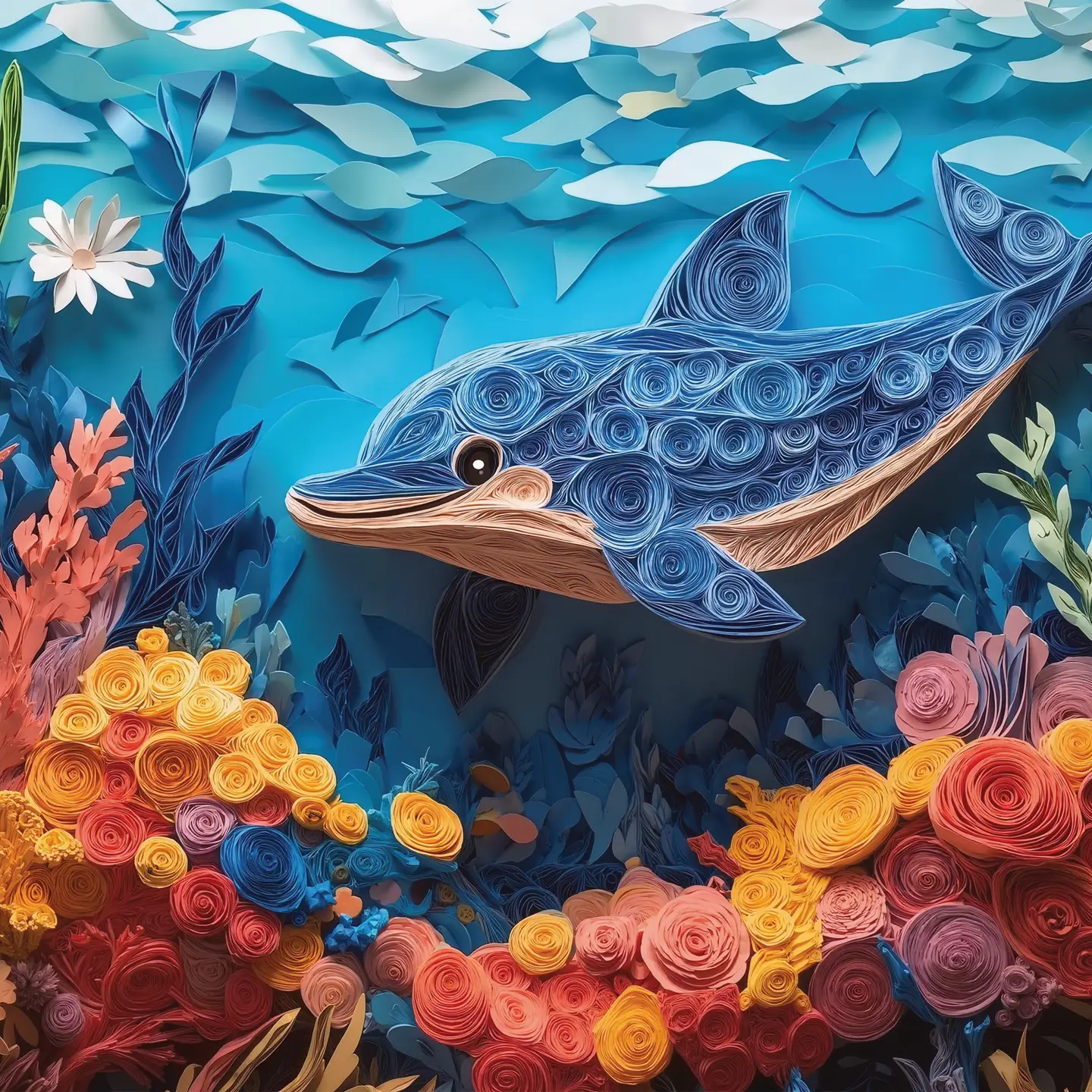 Dolphin Reef 1000pc