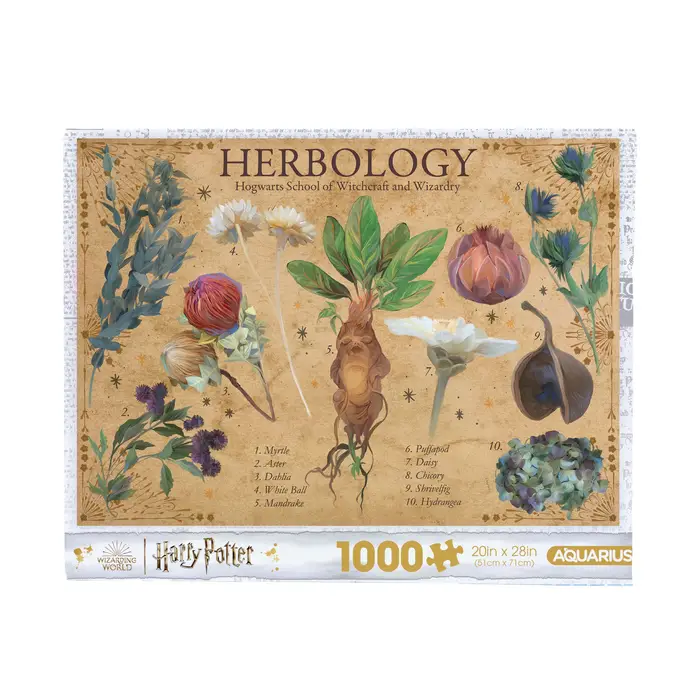 Harry Potter Herbology 1000pc
