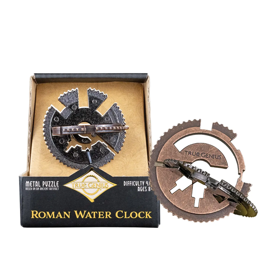 Roman Water Clock Brainteaser Puzzle