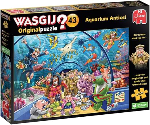 Wasgij Original 43 Aquarium Antics 1000pc