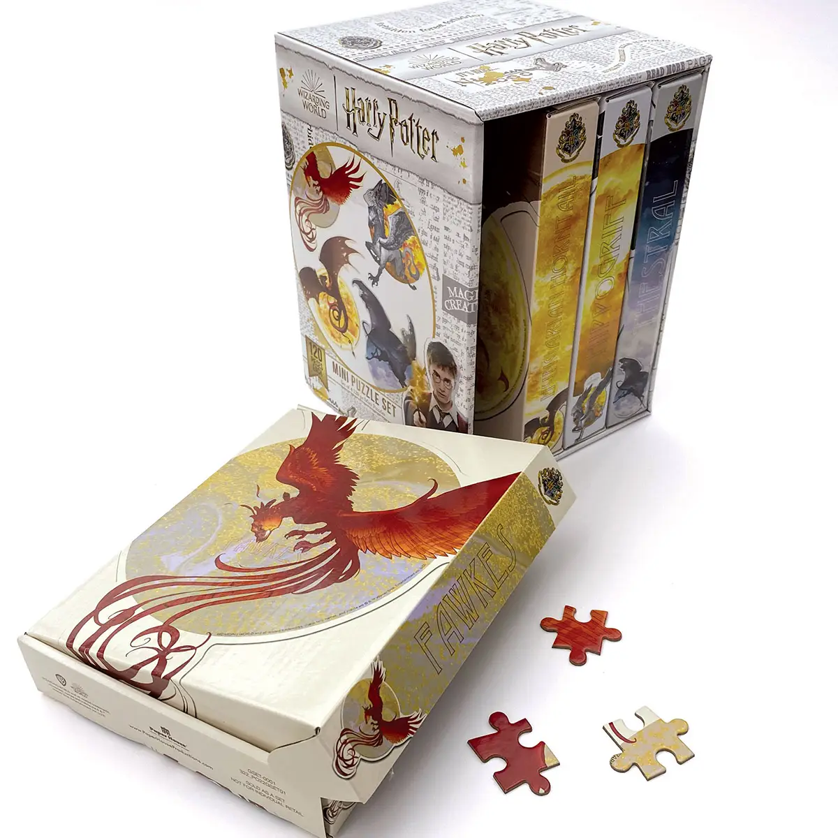 Harry Potter Gift Set - Mythical Creatures 4x120pc