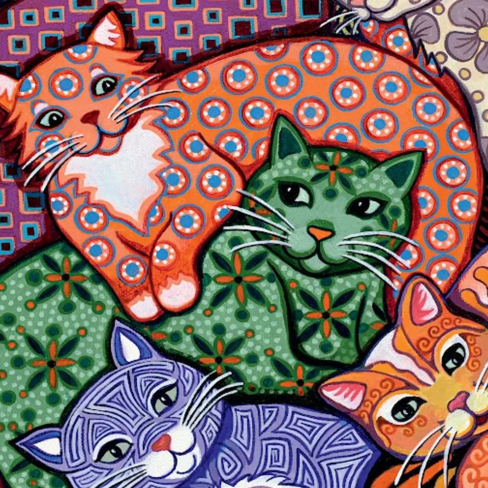 Cat Lady! (Velvet-Touch) 1000pc
