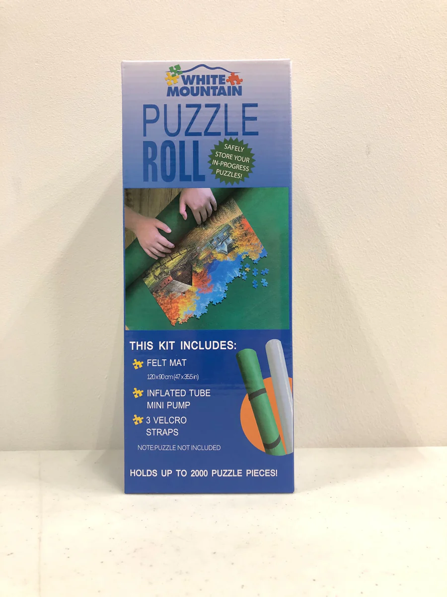 Puzzle Roll-up Mat White Mtn