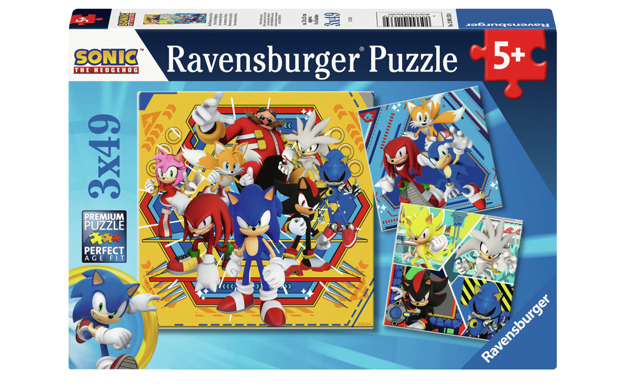 Sonic the Hedgehog 3x49pc