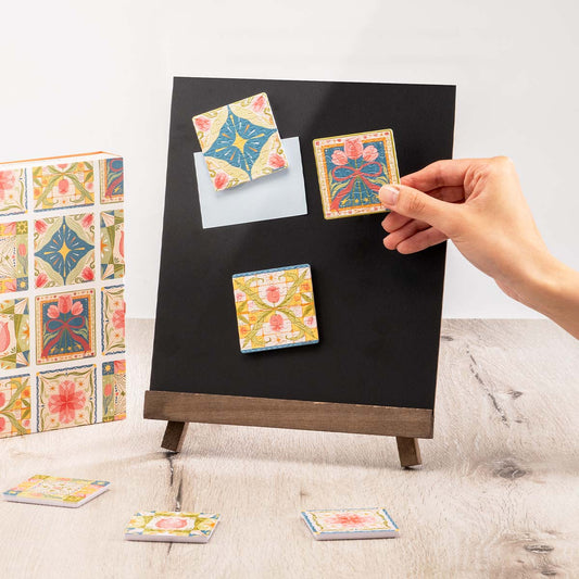 3D Puzzle Magnet Set: Tulip Tile 6x16pc