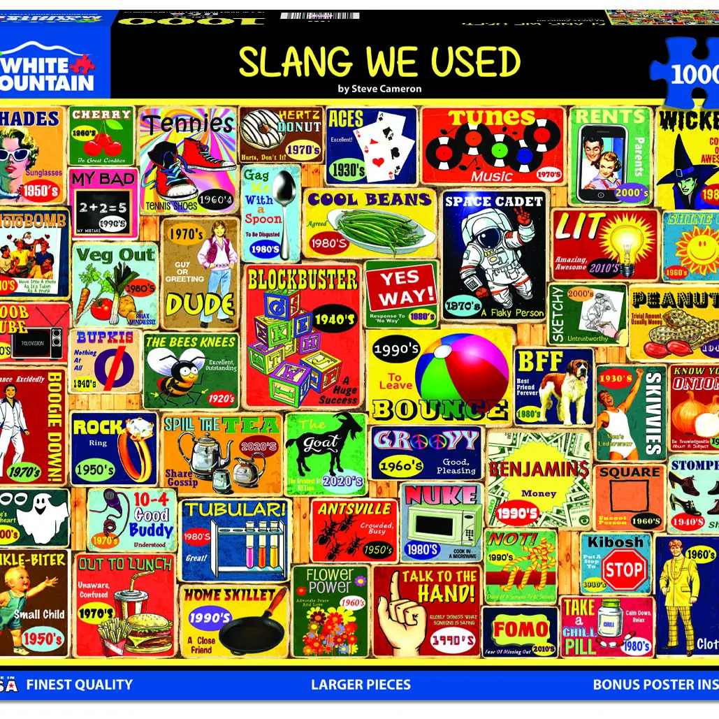 Slang We Used 1000pc