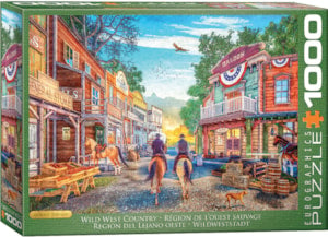 Far West Town/Wild West Country 1000pc