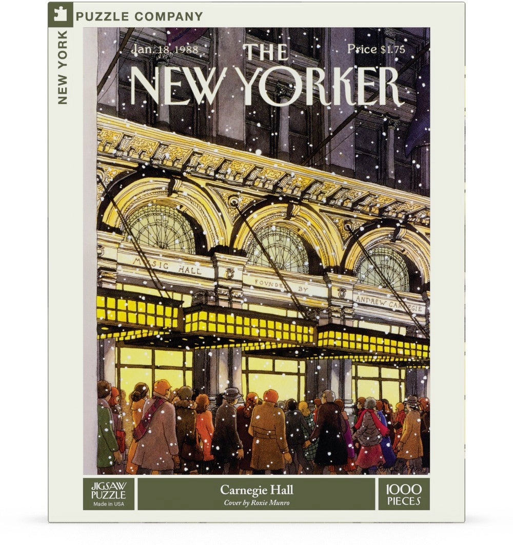 The New Yorker: Carnegie Hall 1000pc