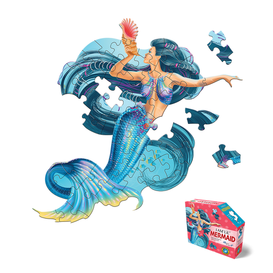 I AM LiL' MERMAID - Shaped 48pc