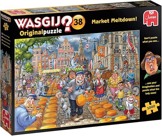 Wasgij Original 38 Market Meltdown! 1000pc