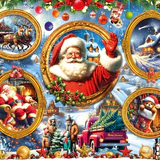 Christmas Frames 500pc
