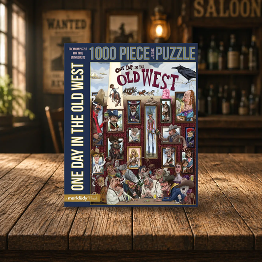 One Day in the Old West 1000pc