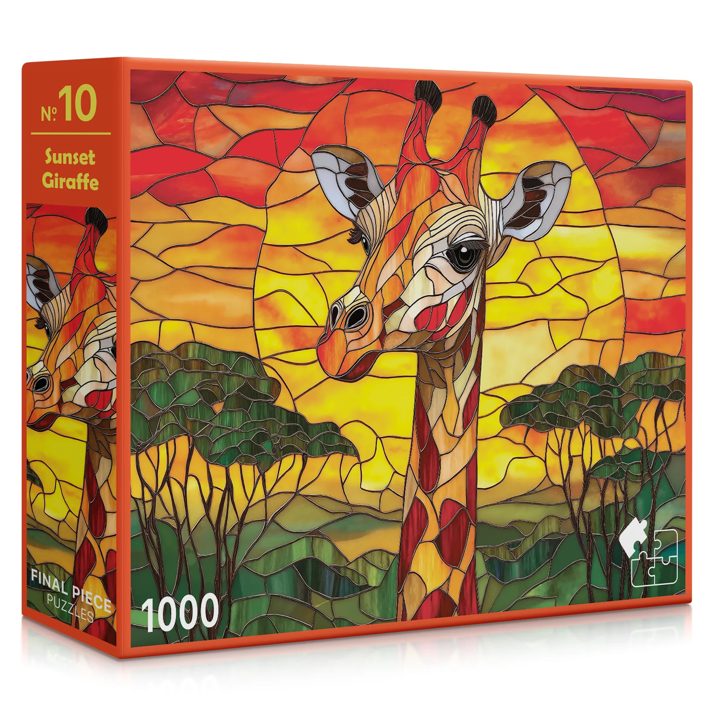 Sunset Giraffe 1000pc