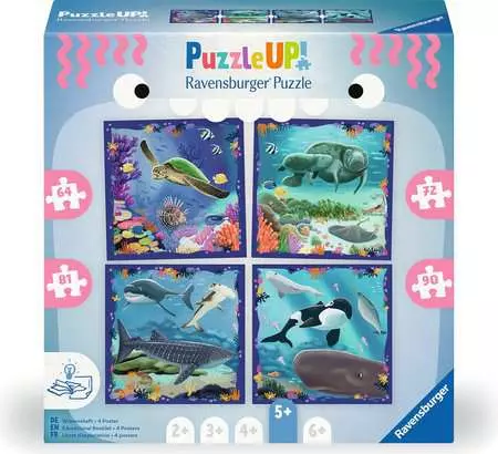 Puzzle UP! Ocean Life 64/72/81/90pc