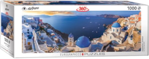 Santorini, Greece Panoramic 1000pc