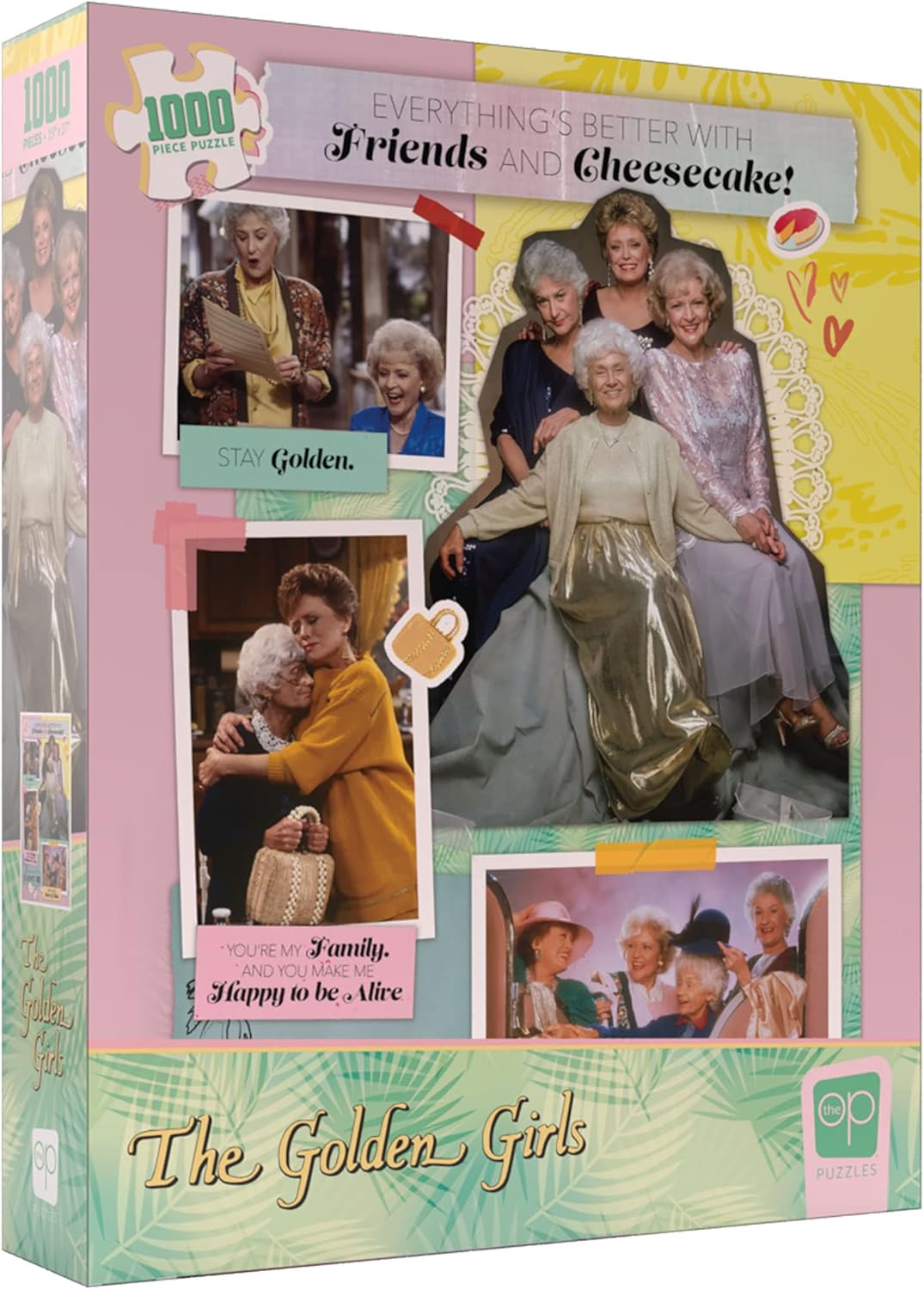 Golden Girls Everything is Better with Friends & Cheesecake 1000pc