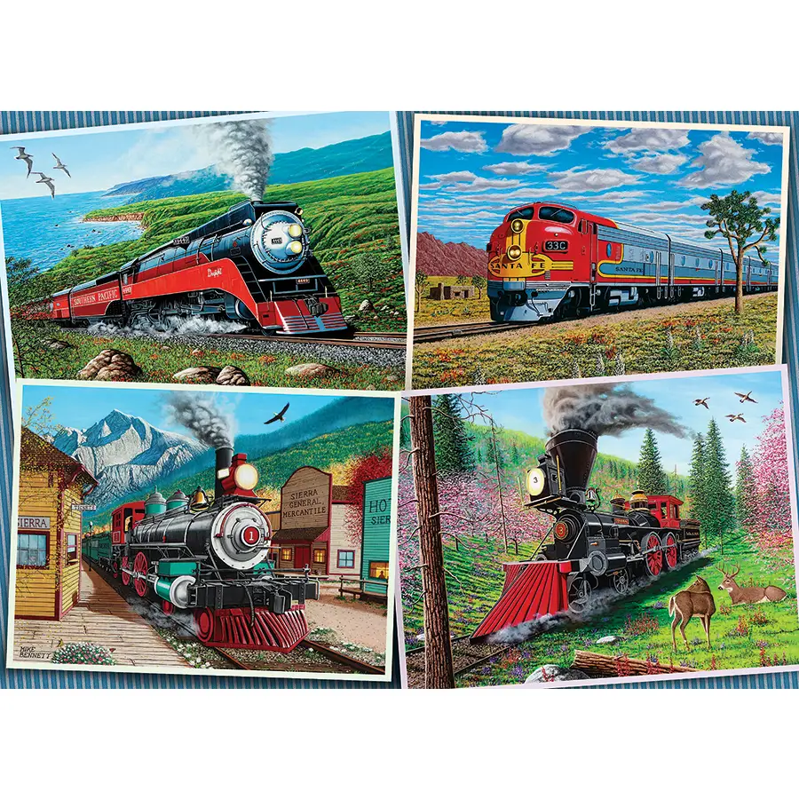 Historic Locomotives 1000pc