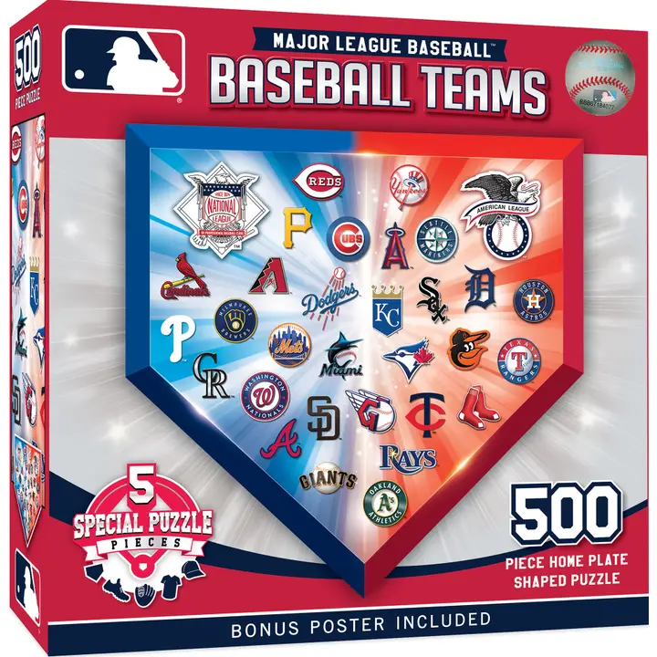 Major League Baseball - Home Plate 500pc