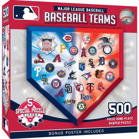 Major League Baseball - Home Plate 500pc